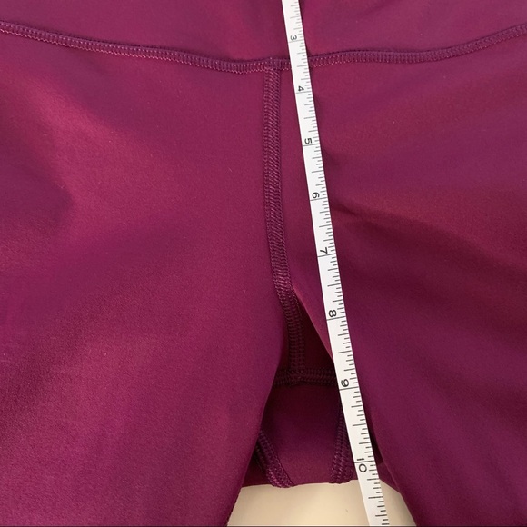 Athleta Contender Purple Legging With Stripes - Picture 10 of 14